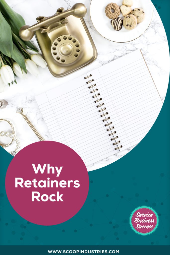 Looking for ways to create stable, ongoing income for your services business? *Pin this post to find out why retainers totally rock and may be just the solution you are looking for* http://SCOOPINDUSTRIES.COM/episode51/