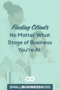 When business is going great it’s easy to think you’ve got things under control, but when the latest project ends, what comes next? Do you already have new clients lined up? As a small business boss, you can’t wait for opportunity to knock. *Pin this post for ideas of where to find clients no matter what stage of business you’re in.*