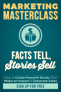 People buy from you not because of what you sell, but why you’re selling it. Sign up for the free masterclass to find out how to craft your compelling story so that it speaks to your ideal customers. PIN IT and join us to learn how to tell better stories in your blogging, writing and all of your marketing.