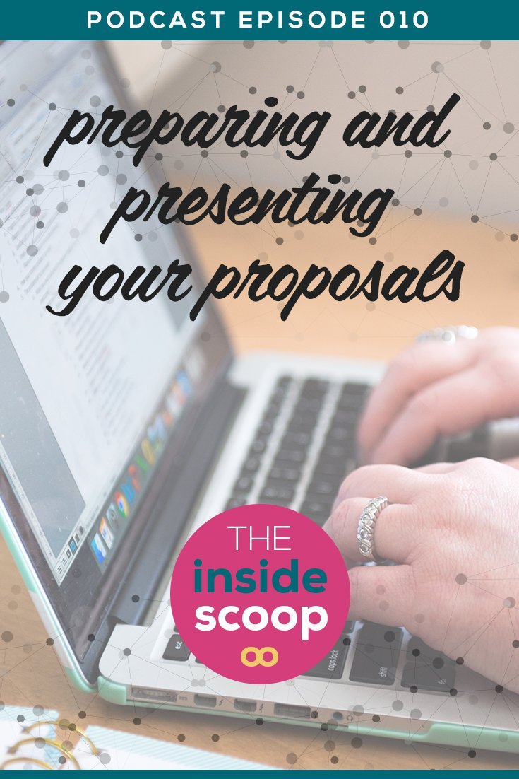 Are you being crystal clear? Proposals are critical to many service-based businesses which is why we’re giving you ‘The Scoop’ about the ins and outs of Proposal writing. Listen in and *PIN* these practical tips you can implement today.