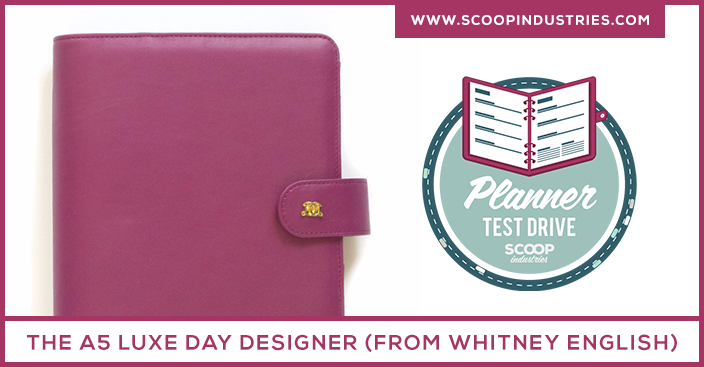 Planner Test Drive: Review of the A5 Luxe Day Designer