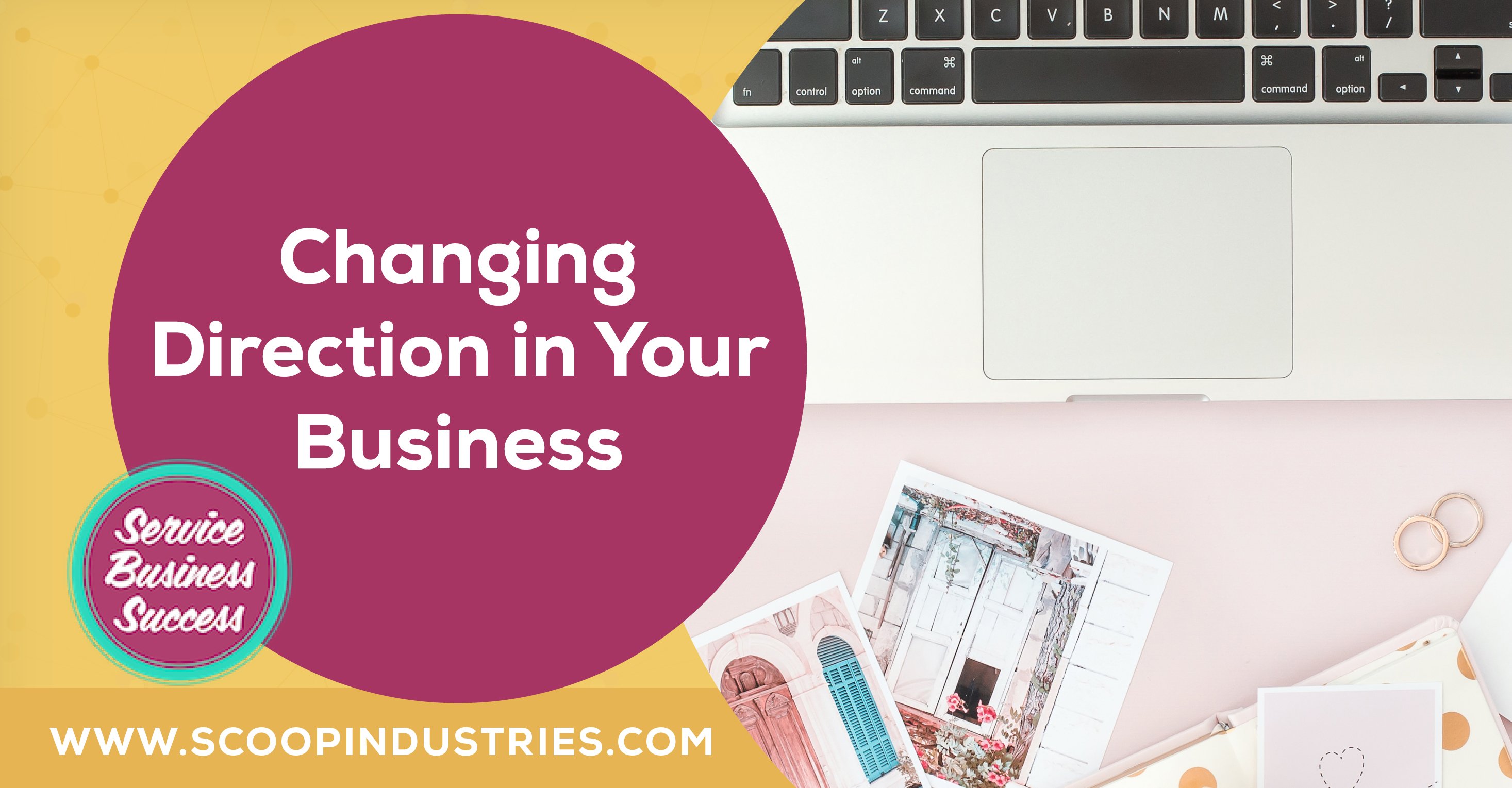 Changing course and hitting the reset button on your services biz may sound like a great plan, but how do you do it without looking like a hot mess from the outside? We’re giving you the scoop on making it look seamless while sharing some of our very own news with you. http://SCOOPINDUSTRIES.COM/episode49/