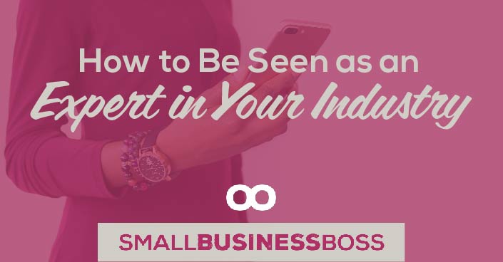 As a small business boss you're probably already on your way to being an expert in your industry. But how do you go from just being “known” to expert status? Here are three ways to be seen as an expert. https://scoopindustries.com/be-seen-as-expert/