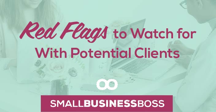 Dealing with difficult clients is a fact of doing business, but wouldn’t it be so awesome if you had a crystal ball to know who is going to cause you the most heartache? Learn when to run the other way from a potential client with these 8 red flags.